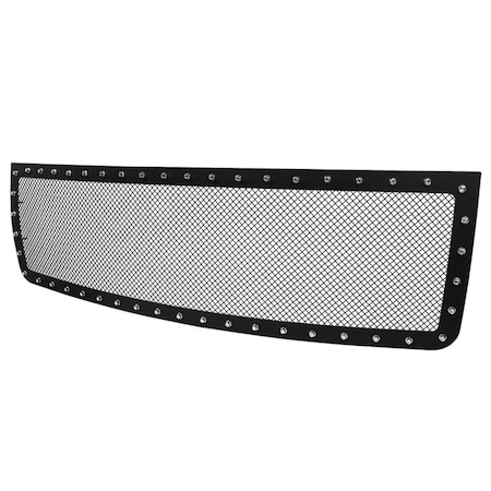 Spec-D Tuning 07-13 GMC Sierra 1500 Grille Insert HBG-SIE0715BKSS-YH